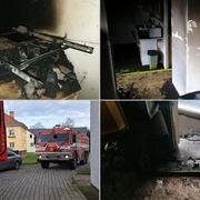 Požár v bytovém domě