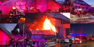 V Tlučné hoří dodávka i rodinný dům, zasahuje tam již šest jednotek hasičů