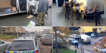 "Vylezte z toho auta, ihned!" křičeli policisté s pistolemi v rukou