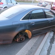 "Ďábelský mstivec": Když nemohl policisty pokousat, alespoň jim poplival auto