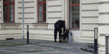 "V budově soudu je bomba" nahlásil dnes anonym