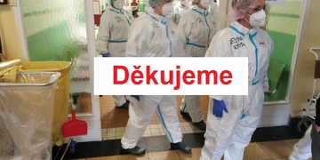 Fakultní nemocnice i primátor Plzně Vám moc děkují!