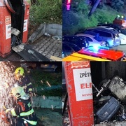Muž uhořel v kontejneru, umíral dlouho a v příšerných bolestech