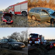 Ranní střet tří vozů
