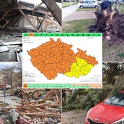 Hasiči i meteorologové varují před blížící se vichřicí