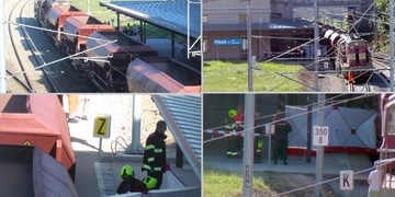 Tragická smrt na nádraží Plzeň - Jižní předměstí