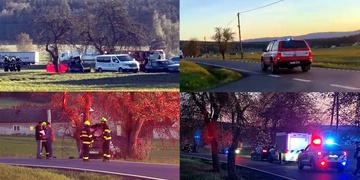 Tragická dopravní nehoda, zemřel řidič i jeho pes