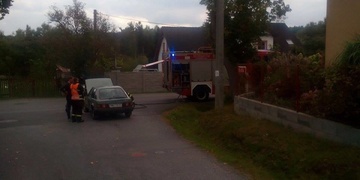 Hasicí přístroj auto zachránil