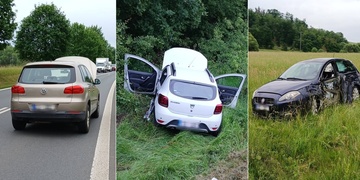 Střet tři vozů