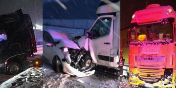 Řidiči pozor, dnes ráno došlo k velkému množství dopravních nehod