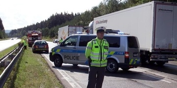 Tragická nehoda na dálnici D5