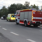 Na Borské přehradě došlo ke střetu motorky s automobilem