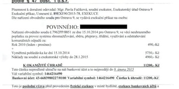 Poštou chodí falešné exekutorské výzvy, dejte pozor na to, co platíte!