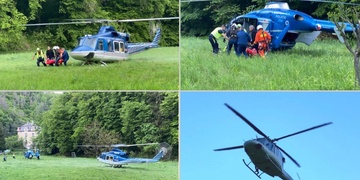 Letecká záchranná akce