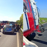 Tragická dopravní nehoda - jeden mrtvý, čtyři zranění
