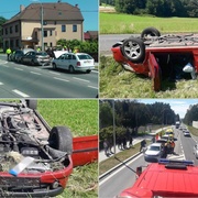 Další dvě nehody a dva zranění