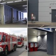 Požární poplach vyděsil nakupující v Kauflandu