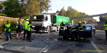 Čelní střet u Kameňáku