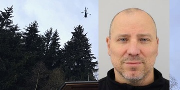 V tuto chvíli probíhá rozsáhlé pátrání po policistovi Václavu Mastném, který by mohl být v ohrožení života