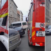 Hasiči k zásahu opět málem nedojeli