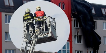 Nad Plzní se prohnala krátká, ale vydatná bouřka