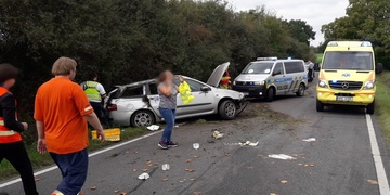 Dopravní nehoda u Nezbavětic