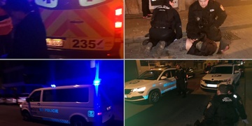 Těžce opilý Polák řádil v Kollárově ulici