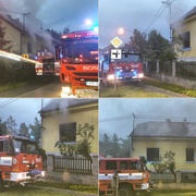 Zloděj se pokusil stopy zakrýt ohněm