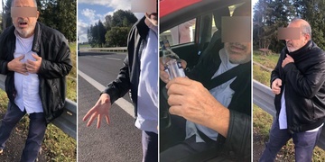 Namol opilý dětský lékař za volantem vozu ohrožoval desítky aut