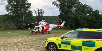 Vážná nehoda na motokrosu