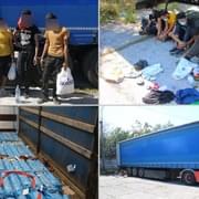 Migranti z Afghanistánu vnikli do kamionu bez vědomí řidiče
