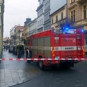 Výbuch v Riegrově ulici v Plzni