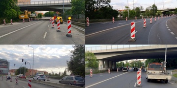 Řidiči pozor! Jízda po magistrále u Plazy bude velmi komplikovaná