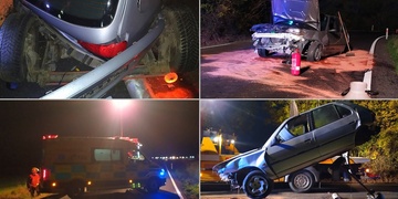 Kvůli srně si zcela zdemoloval auto