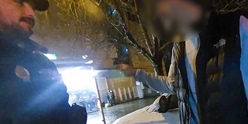 Opilý muž řádil před Lidlem na Americké třídě