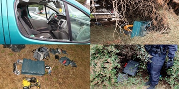 Policisté zadrželi dva pachatele jen chvíli po jejich činech