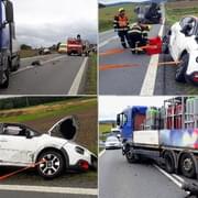 Za vážnou nehodou je nebezpečné předjíždějí řidičky - aktualizováno