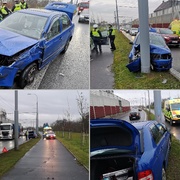 Nehoda na Domažlické, na místě všechny složky IZS