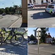 Řidička zraněného cyklistu nechala na místě a ujela