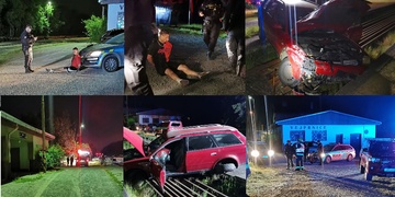 Auto v kolejišti, pervitin v kapse a zastavila ho až střelba