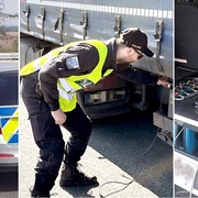 Nelegální migranti, přetížené náklaďáky i dopravní přestupky