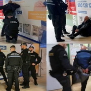 Agresor řádil na nádraží a lidem vyhrožoval podřezáním