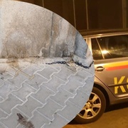 Zemřel v sedě na ulici, krvácel a měl nůž v ruce