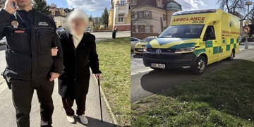 Stařenka se ztratila a nevěděla, kde je