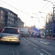 Ranní nehoda na Malostranské