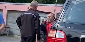 Hysterický ukrajinský generálmajor stanul před soudem