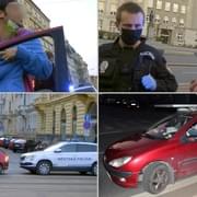 Šílený řidič hledal v Plzni hranice - skončil na psychiatrii