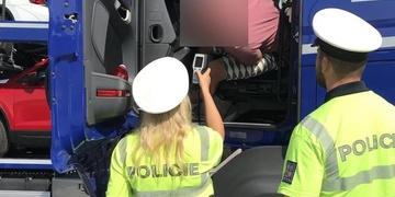 Opilý řidič kamionu