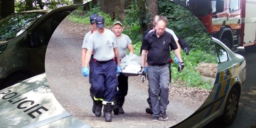 Mrtvý muž v lese u Plzně