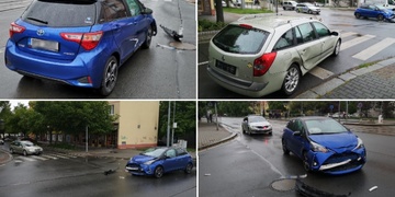 Celá posádka vozu po nehodě z místa utekla